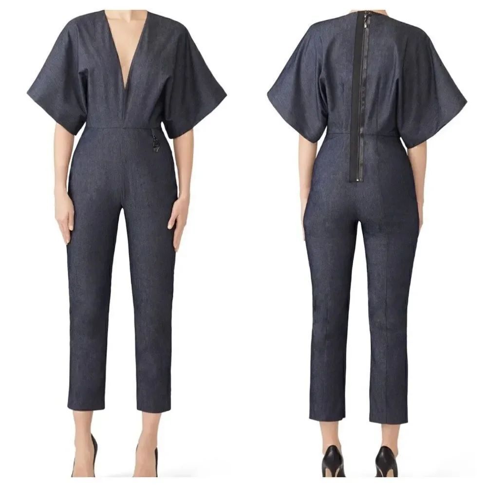 Cushnie Kimono Sleeved Jumpsuit